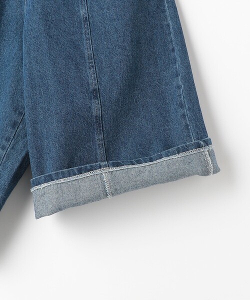 green label relaxing(グリーンレーベルリラクシング)の「デニム ショートパンツ / キッズ 140cm-160cm(デニムパンツ・キッズ・ブラック/コバルトブルー・140cm/150cm/160cm)」の12枚目の写真