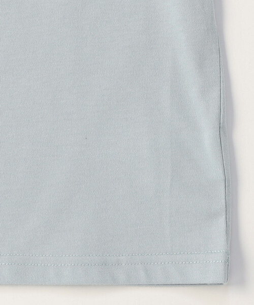 COMME CA ISM(コムサイズム)の「サークルプリント 半袖Tシャツ(Tシャツ/カットソー・キッズ・サックスブルー/ホワイト/ブラック/グレイッシュベージュ・120cm/110cm/130cm/100cm/150cm/140cm)」の14枚目の写真