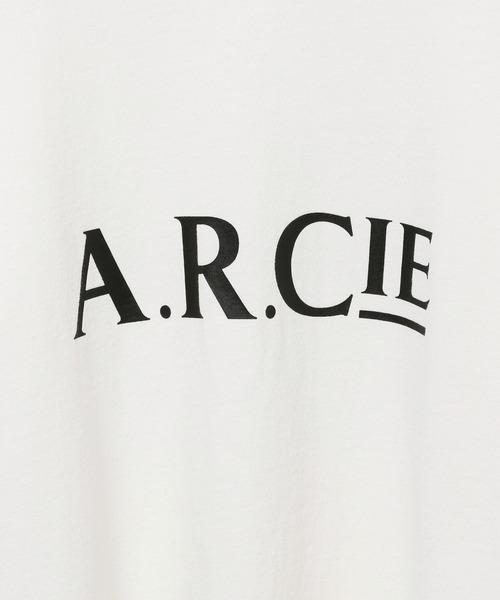 AMERICAN RAG CIE(アメリカンラグシー)の「【AMERICAN RAG CIE】A.R.Cie Tシャツ(ユニセックス)(Tシャツ/カットソー・レディース・ホワイト/ブラック・LARGE/MEDIUM)」の13枚目の写真