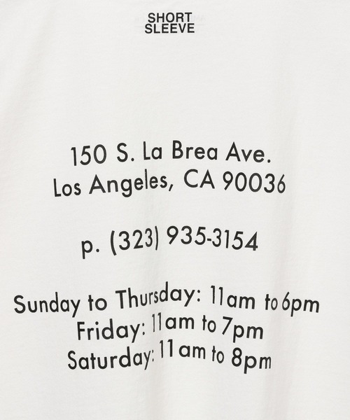 AMERICAN RAG CIE(アメリカンラグシー)の「【AMERICAN RAG CIE】A.R.Cie Tシャツ(ユニセックス)(Tシャツ/カットソー・レディース・ホワイト/ブラック・LARGE/MEDIUM)」の18枚目の写真