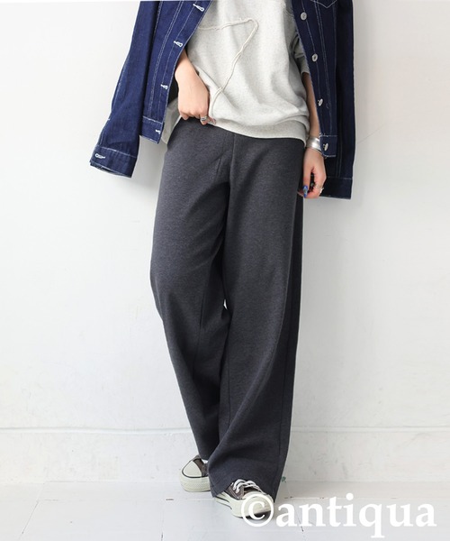 antiqua(アンティカ)の「ポンチタックパンツ(その他パンツ・レディース・グレー系その他/ブラウン系その他/ブラック/杢グレー/オートミール・MEDIUM/LARGE)」の19枚目の写真