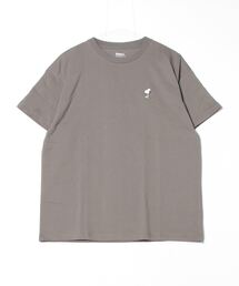 ピーナッツ UVコットン グラフィックTシャツ エガオ