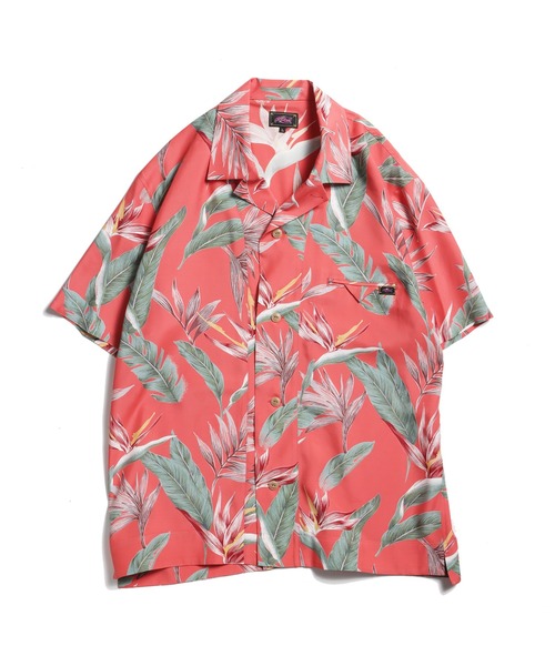 ROTAR(ローター)の「Leaf Rayon Aloha Shirt(シャツ/ブラウス・メンズ・レッド/イエロー/ネイビー・MEDIUM/LARGE/X-LARGE)」の3枚目の写真