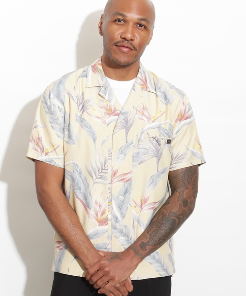 ROTAR(ローター)の「Leaf Rayon Aloha Shirt(シャツ/ブラウス・メンズ・レッド/イエロー/ネイビー・MEDIUM/LARGE/X-LARGE)」の5枚目の写真