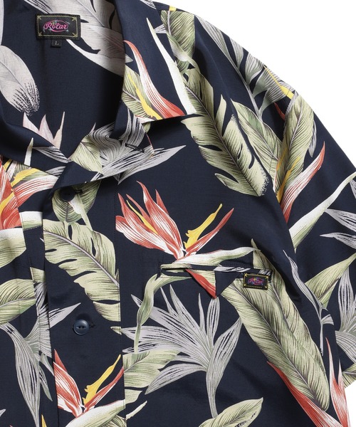 ROTAR(ローター)の「Leaf Rayon Aloha Shirt(シャツ/ブラウス・メンズ・レッド/イエロー/ネイビー・MEDIUM/LARGE/X-LARGE)」の15枚目の写真