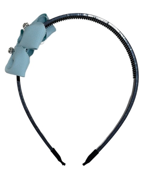 CHOPIN（ショパン）の「ツインリボンカチューシャ（カチューシャ・キッズ・ミント/ブルー/パープル・FREE）」の5枚目の写真