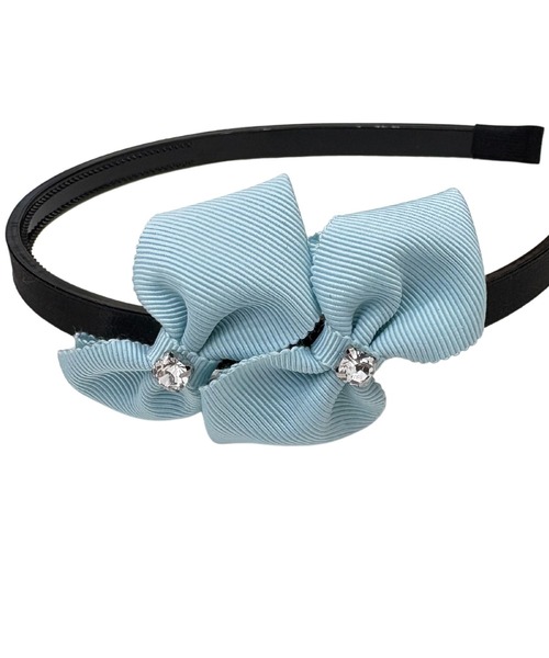 CHOPIN（ショパン）の「ツインリボンカチューシャ（カチューシャ・キッズ・ミント/ブルー/パープル・FREE）」の4枚目の写真