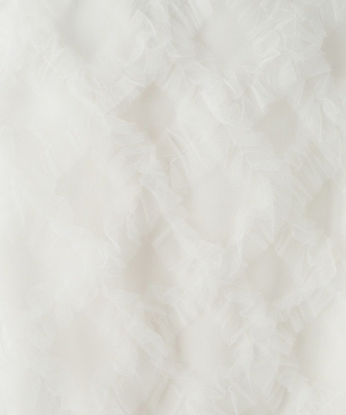 F i.n.t（フィント）の「チュールフリルチェックブラウス/ fint　フィント（シャツ/ブラウス・レディース・ピンクベージュ/ホワイト・FREE）」の12枚目の写真