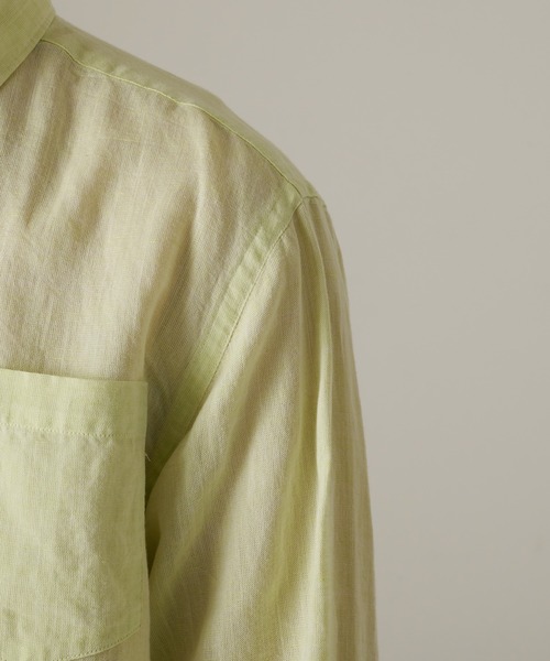 Eddie Bauer（エディーバウアー）の「コットンリネン 長袖シャツ（シャツ/ブラウス・メンズ・ホワイト/ブルー/グリーン/ピンク・L/M/S/XXL/XL）」の13枚目の写真