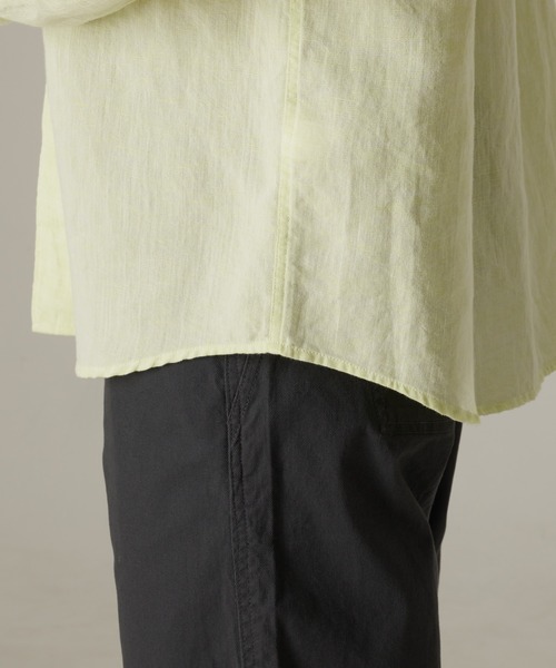 Eddie Bauer（エディーバウアー）の「コットンリネン 長袖シャツ（シャツ/ブラウス・メンズ・ホワイト/ブルー/グリーン/ピンク・L/M/S/XXL/XL）」の15枚目の写真