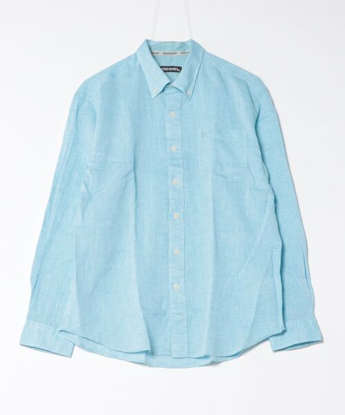 Eddie Bauer（エディーバウアー）の「コットンリネン 長袖シャツ（シャツ/ブラウス・メンズ・ホワイト/ブルー/グリーン/ピンク・L/M/S/XXL/XL）」の19枚目の写真