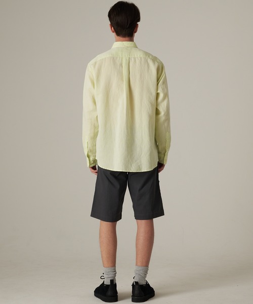 Eddie Bauer（エディーバウアー）の「コットンリネン 長袖シャツ（シャツ/ブラウス・メンズ・ホワイト/ブルー/グリーン/ピンク・L/M/S/XXL/XL）」の9枚目の写真