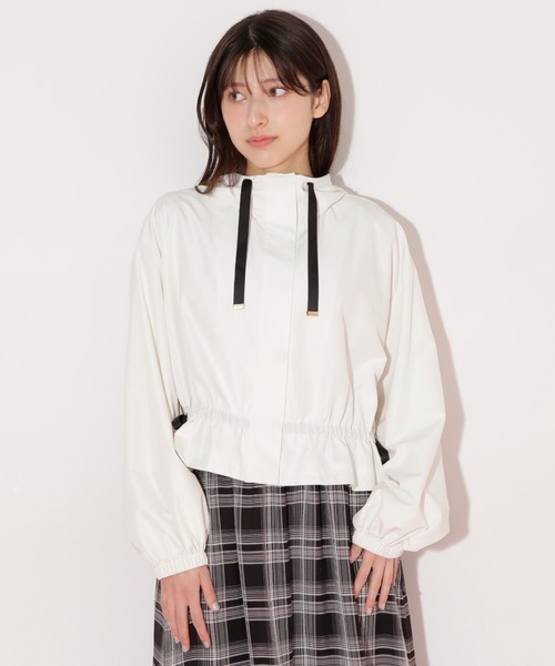 JILL STUART ジルスチュアート リボン ナイロンぺプラムブルゾン JILL by JILL STUART（ジルバイジルスチュアート） ブルゾン アウター