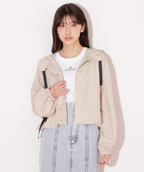 JILL by JILL STUART（ジルバイジルスチュアート）の「◇配色リボンペプラムジャケット（その他アウター・レディース・ホワイト系その他/ベージュ・FREE）」の18枚目の写真