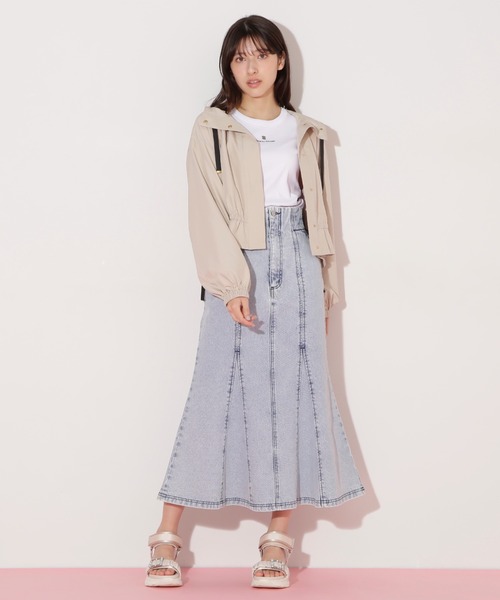 JILL by JILL STUART（ジルバイジルスチュアート）の「◇配色リボンペプラムジャケット（その他アウター・レディース・ホワイト系その他/ベージュ・FREE）」の22枚目の写真