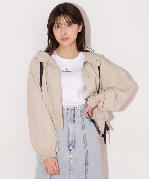JILL by JILL STUART（ジルバイジルスチュアート）の「◇配色リボンペプラムジャケット（その他アウター・レディース・ホワイト系その他/ベージュ・FREE）」の19枚目の写真