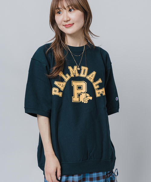 セール】Champion/チャンピオンREVERSE WEAVE S/S SWEATSHIRT（T