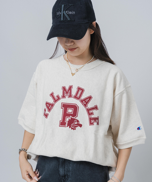セール】Champion/チャンピオンREVERSE WEAVE S/S SWEATSHIRT（T
