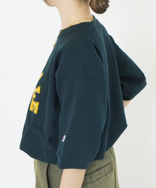 セール】Champion/チャンピオンREVERSE WEAVE S/S SWEATSHIRT（T