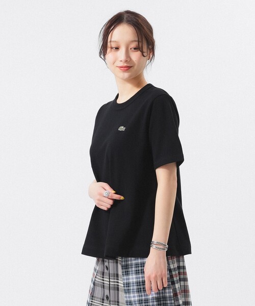 tシャツ 「別注」LACOSTE / ヘビー ピケ Aライン Tシャツ レディース LACOSTE tシャツ 「別注」LACOSTE / ヘビー ピケ Aライン T
