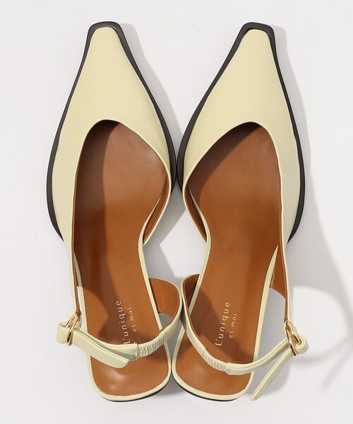 TOMORROWLAND (トゥモローランド)の「L'unique et moi MODE ミュールパンプス(パンプス・レディース・ライトベージュ・22.5/24.5/23.5)」の8枚目の写真