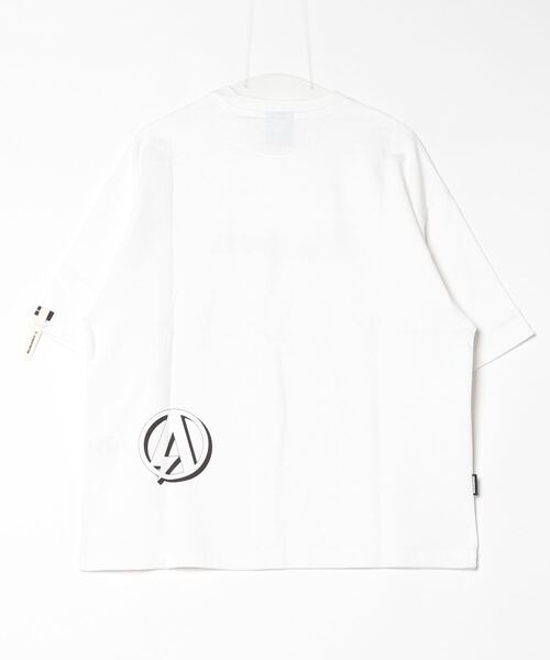ADAM PATEK(アダムパテック)の「【ADAMPATEK/アダムパテック】shadow logo short sleeve T/シャドウロゴプリントTシャツ(Tシャツ/カットソー・メンズ・ブラック/オレンジ/ホワイト・2/1)」の19枚目の写真