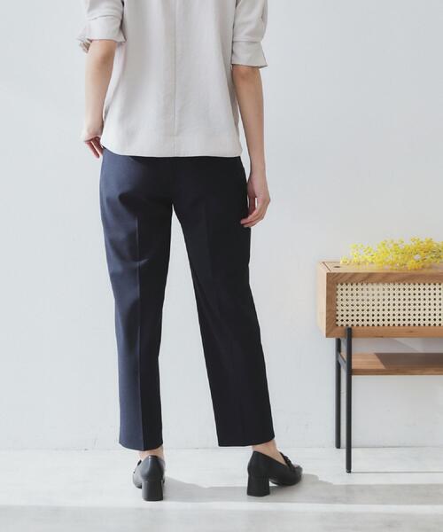 index(インデックス)の「ストレッチテーパードパンツ/セットアップ対応可【洗濯機洗い可/イージーアイロン/抗ピル】(その他パンツ・レディース・ネイビー/グレー/ナチュラル・34/36/38/40/42)」の19枚目の写真