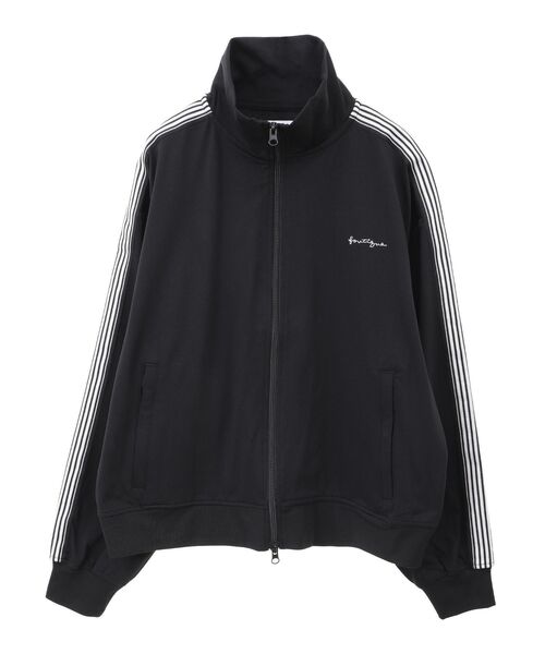 CRAFT STANDARD BOUTIQUE（クラフトスタンダードブティック）の「速乾/UVカット/イージーケア トラックジャケット（ジャージ・レディース・ラベンダー/ブルーグレー/アイボリー/ブルー/チャコールグレー/ブラック・S/M/L）」の9枚目の写真