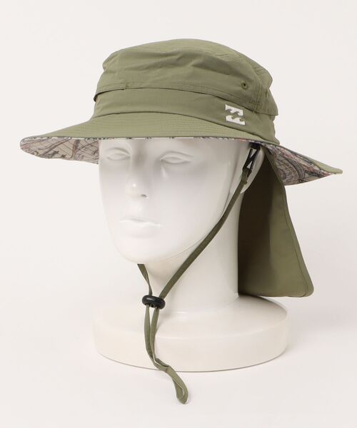 BILLABONG(ビラボン)の「BILLABONG メンズ SUBMERSIBLE HAT ハット 【2025年春夏モデル】/ビラボン水陸両用ハット(ハット・メンズ・ブラック/オリーブ/ネイビー・FREE)」の1枚目の写真