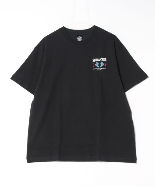 SANTA CRUZ(サンタクルーズ)の「【ムラサキスポーツ限定】SANTACRUZ/サンタクルーズ 半袖Tシャツ バックプリント 502253409(Tシャツ/カットソー・メンズ・ブラック/ホワイト・M/L/XL)」の3枚目の写真
