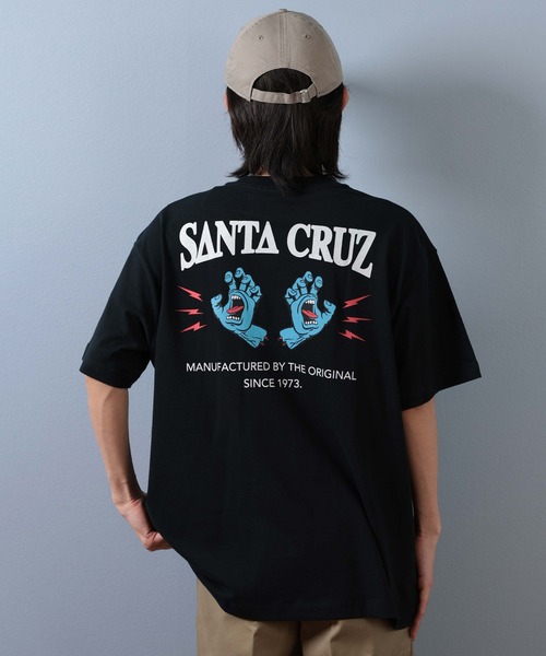 SANTA CRUZ(サンタクルーズ)の「【ムラサキスポーツ限定】SANTACRUZ/サンタクルーズ 半袖Tシャツ バックプリント 502253409(Tシャツ/カットソー・メンズ・ブラック/ホワイト・M/L/XL)」の12枚目の写真