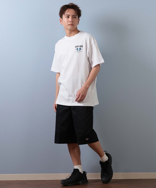 SANTA CRUZ(サンタクルーズ)の「【ムラサキスポーツ限定】SANTACRUZ/サンタクルーズ 半袖Tシャツ バックプリント 502253409(Tシャツ/カットソー・メンズ・ブラック/ホワイト・M/L/XL)」の7枚目の写真