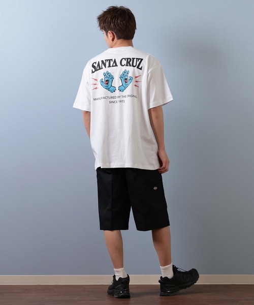 SANTA CRUZ(サンタクルーズ)の「【ムラサキスポーツ限定】SANTACRUZ/サンタクルーズ 半袖Tシャツ バックプリント 502253409(Tシャツ/カットソー・メンズ・ブラック/ホワイト・M/L/XL)」の10枚目の写真