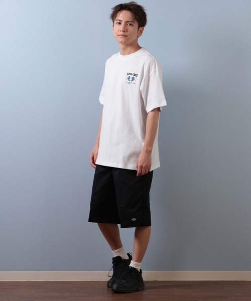 SANTA CRUZ(サンタクルーズ)の「【ムラサキスポーツ限定】SANTACRUZ/サンタクルーズ 半袖Tシャツ バックプリント 502253409(Tシャツ/カットソー・メンズ・ブラック/ホワイト・M/L/XL)」の8枚目の写真