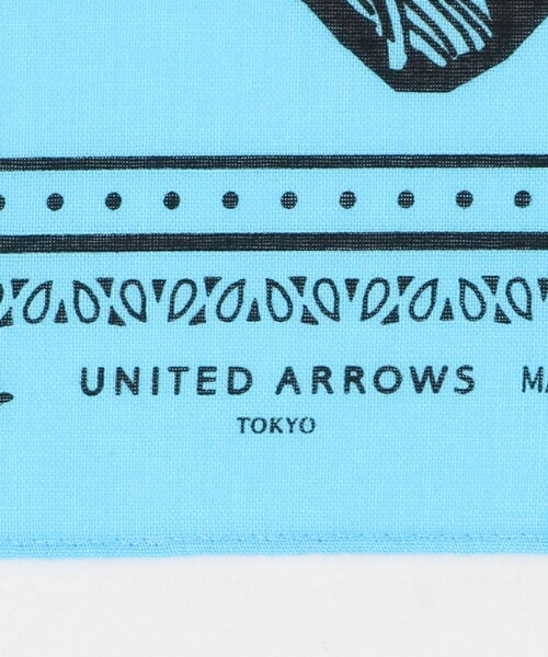 UNITED ARROWS(ユナイテッドアローズ)の「タッセル バンダナ(バンダナ/スカーフ・メンズ・ライトブルー/オリーブ/レッド/イエロー・FREE)」の13枚目の写真