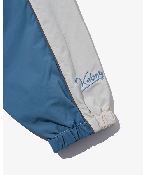 KEBOZ（ケボズ）の「SUPPLEX ICON TRACK JACKET（ナイロンジャケット・メンズ・ブラック/ベージュ/ブルー/グレー・XL/L/M）」の19枚目の写真