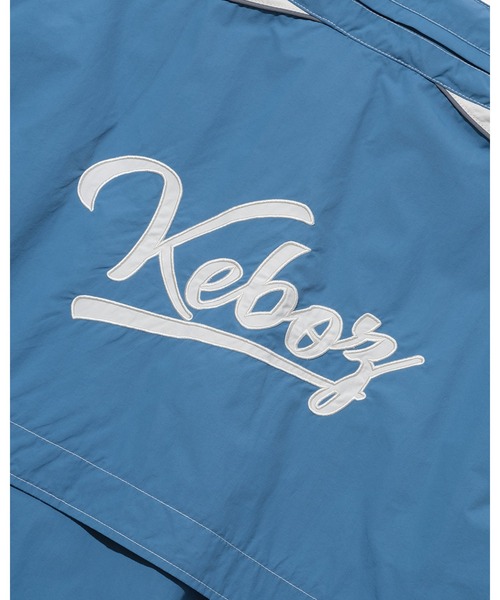 KEBOZ（ケボズ）の「SUPPLEX ICON TRACK JACKET（ナイロンジャケット・メンズ・ブラック/ベージュ/ブルー/グレー・XL/L/M）」の20枚目の写真