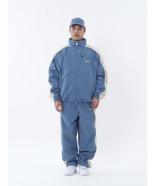 KEBOZ（ケボズ）の「SUPPLEX ICON TRACK JACKET（ナイロンジャケット・メンズ・ブラック/ベージュ/ブルー/グレー・XL/L/M）」の8枚目の写真