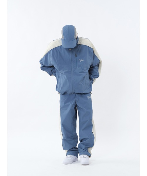 KEBOZ（ケボズ）の「SUPPLEX ICON TRACK JACKET（ナイロンジャケット・メンズ・ブラック/ベージュ/ブルー/グレー・XL/L/M）」の11枚目の写真