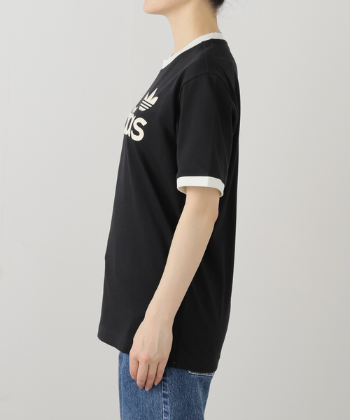 JOINT WORKS(ジョイントワークス)の「adidas/アディダスSIMPLE TEE(Tシャツ/カットソー・レディース・ホワイト/ブラック・SMALL)」の8枚目の写真