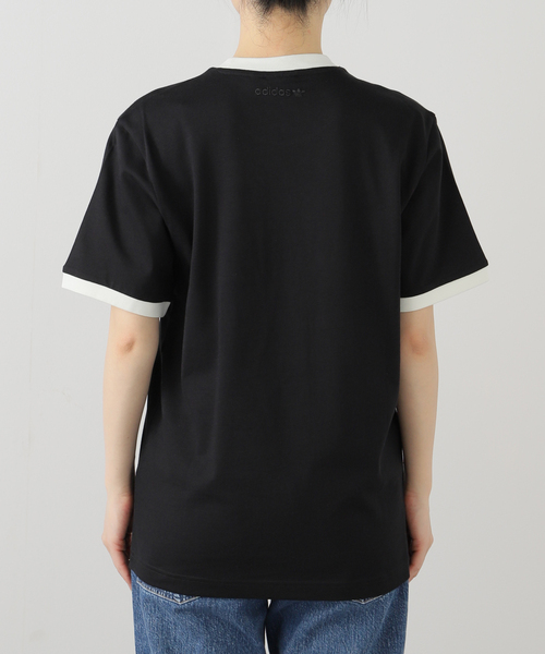 JOINT WORKS(ジョイントワークス)の「adidas/アディダスSIMPLE TEE(Tシャツ/カットソー・レディース・ホワイト/ブラック・SMALL)」の9枚目の写真