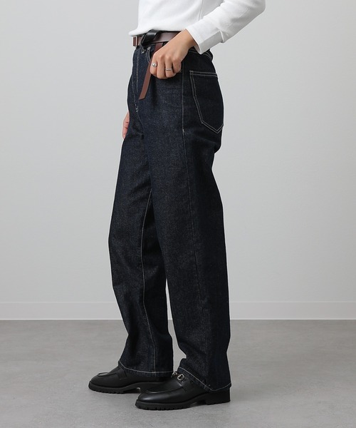 COLONY 2139(コロニートゥーワンスリーナイン)の「ストレートデニムパンツ(デニムパンツ・レディース・サックスブルー/ダークブルー/ブラック/ネイビー/ライトグレー/ブルー・SMALL/MEDIUM/LARGE)」の15枚目の写真
