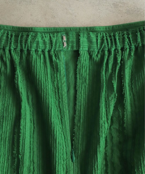 NOMBRE IMPAIR（ノンブルアンペール）の「ストライプJQ　タイトスカート（スカート・レディース・グリーン/ブラック・FREE）」の16枚目の写真