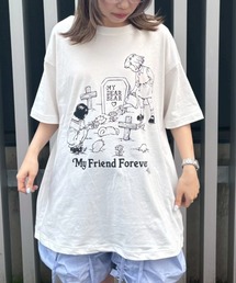 Candy Stripper | MY FRIEND FOREVER BIG Tシャツ(Tシャツ/カットソー)