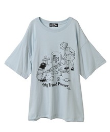 CANDY CANDY PARTY Tシャツ(キャンディーブルー)XL CANDY CANDY PARTY Tシャツ(キャンディブルー) - メルカリ