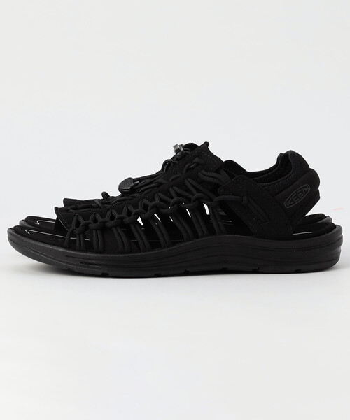 KEEN(キーン)の「KEEN/キーン UNEEK II OT(サンダル・メンズ・ブラック・8/10/9)」の3枚目の写真
