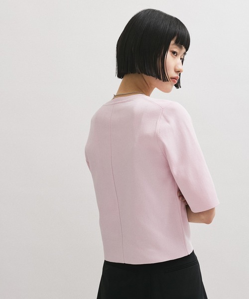 サステナブル】クールタッチニットTシャツ（Tシャツ/カットソー