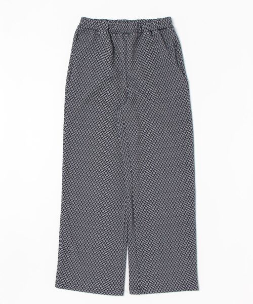 DURAS（デュラス）の「ダブルジャカード総柄パンツ（その他パンツ・レディース・ブラック/ネイビー/イエロー・MEDIUM/SMALL）」の13枚目の写真