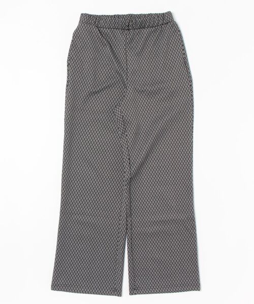 DURAS（デュラス）の「ダブルジャカード総柄パンツ（その他パンツ・レディース・ブラック/ネイビー/イエロー・MEDIUM/SMALL）」の12枚目の写真