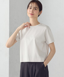 ボックスシルエット クロップド丈Tシャツ